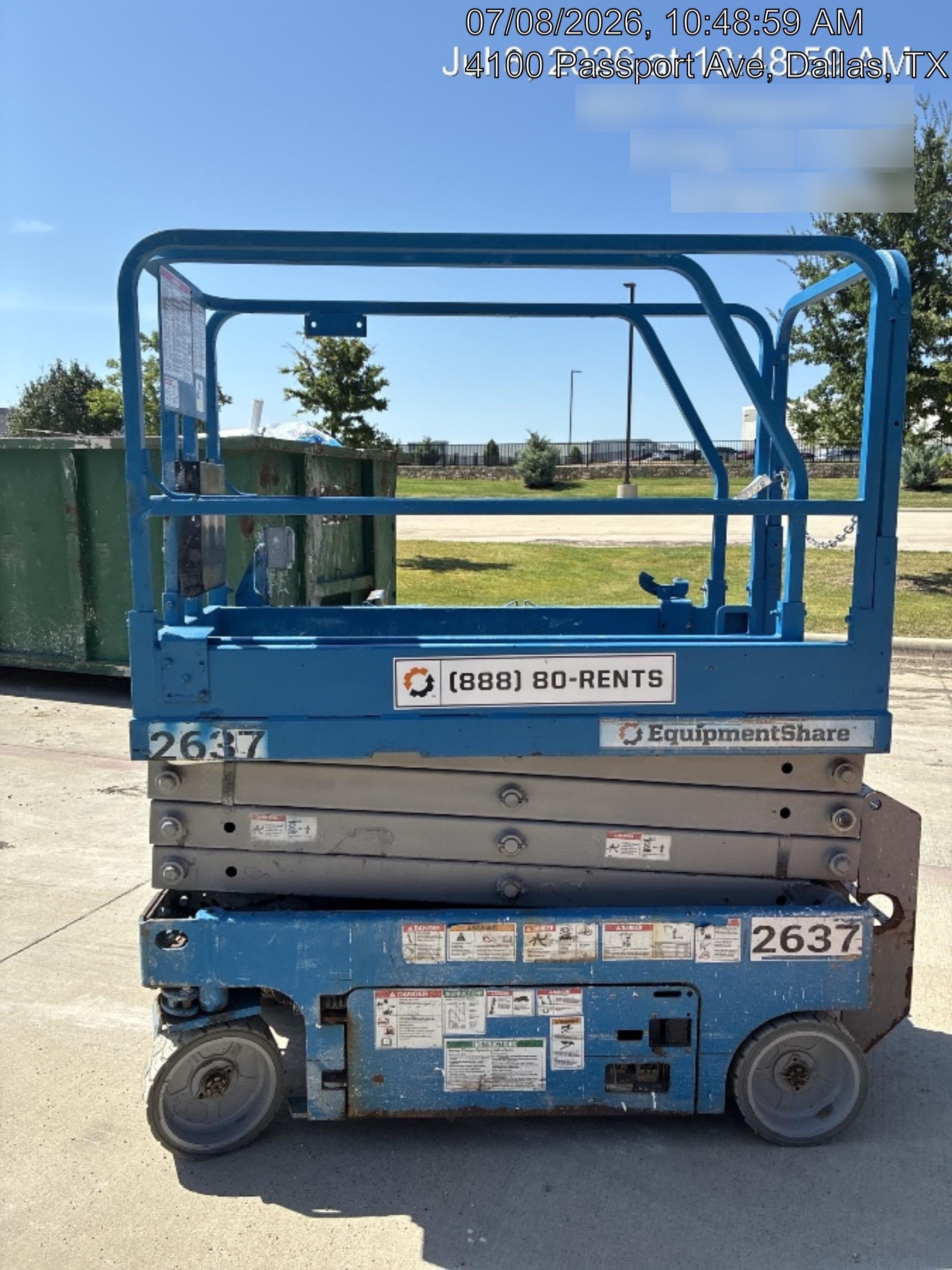 2017 Genie GS-1930 Standard