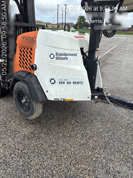 2024 Generac MLT2 Diesel, Flex Switch 120V Input, Powerzone Controller, 
(4) 320W LED Lights, 4kW Generator, 39.9 Gal Fuel Tank, 2" Ball, T3