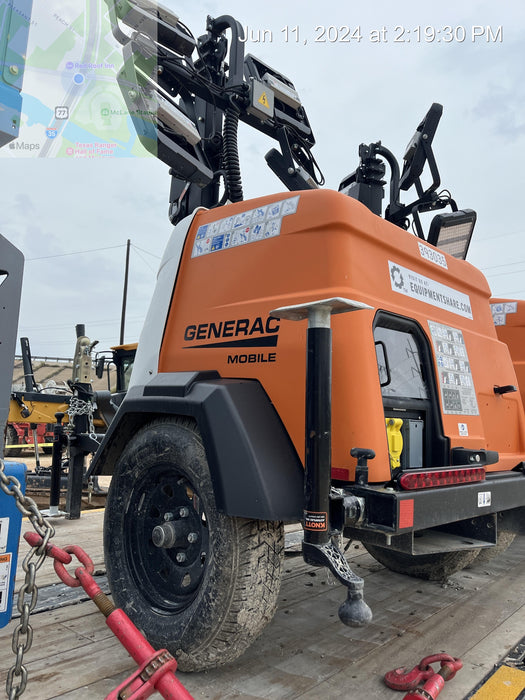 2024 Generac MLT2 Diesel, Flex Switch 120V Input, Powerzone Controller, 
(4) 320W LED Lights, 4kW Generator, 39.9 Gal Fuel Tank, 2" Ball, T3