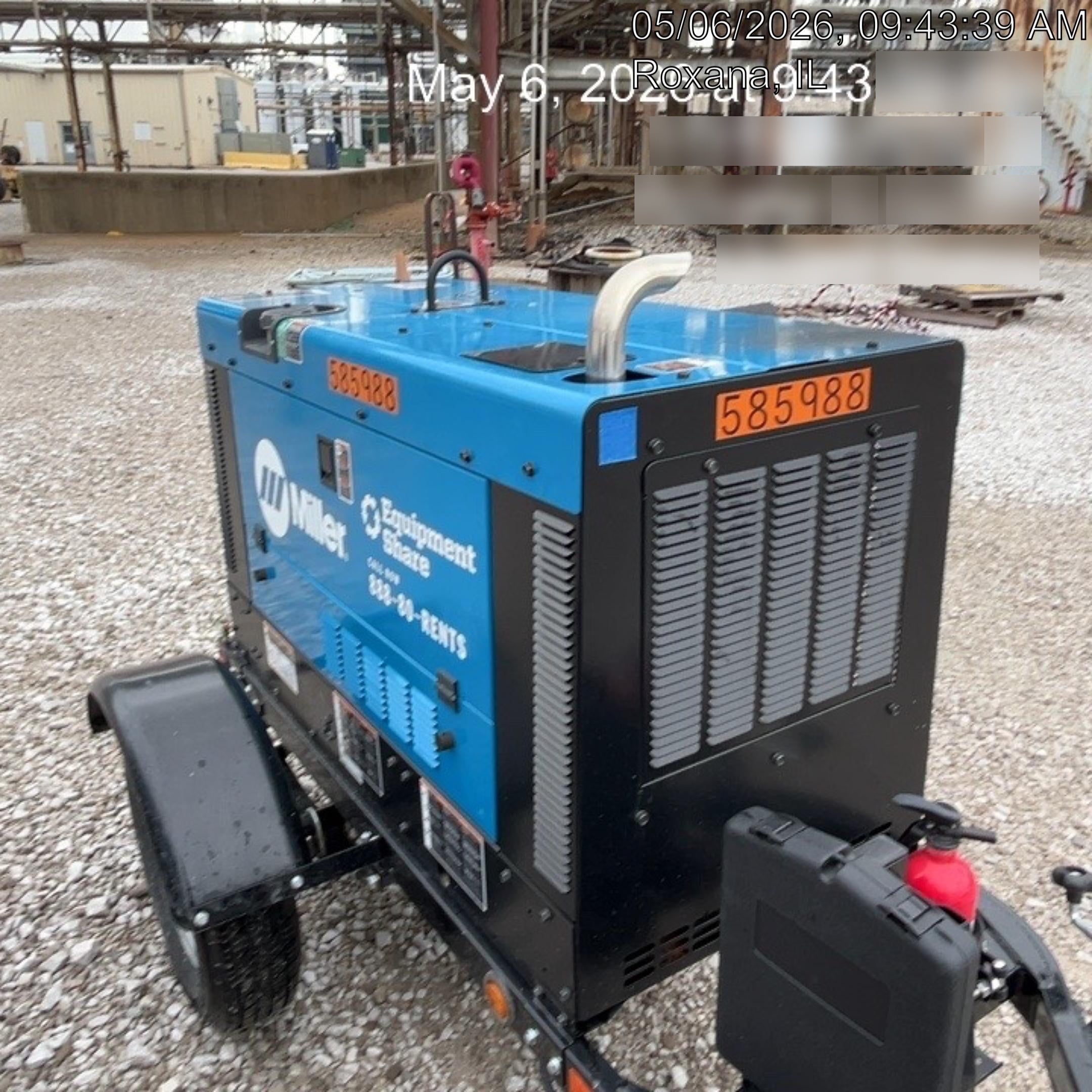 2025 MILLER ELECTRIC BIG BLUE 400