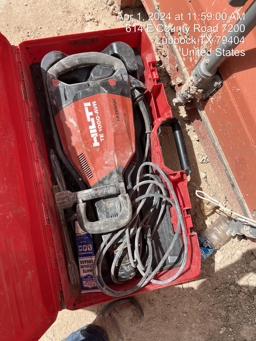 2019 HILTI TE 1000-AVR