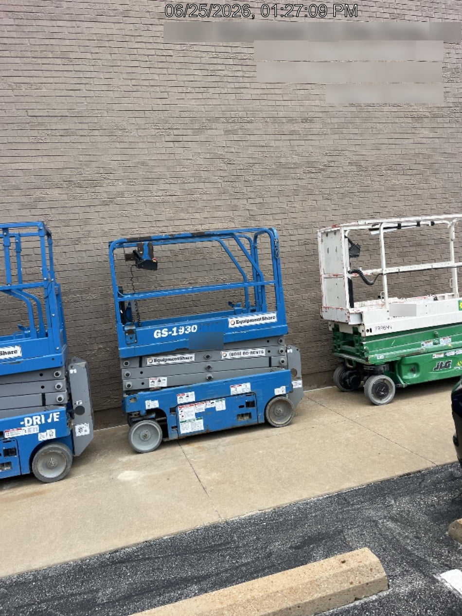 2019 Genie GS-1930 Genie GS-1930 Scissor Lift w/Standard Options