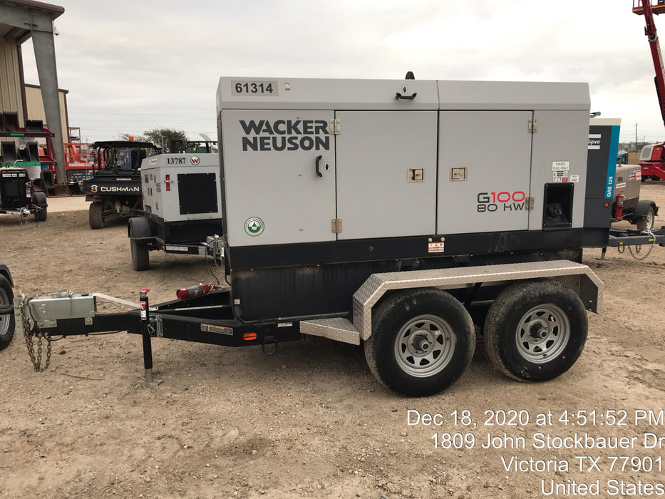 2019 WACKER NEUSON G100