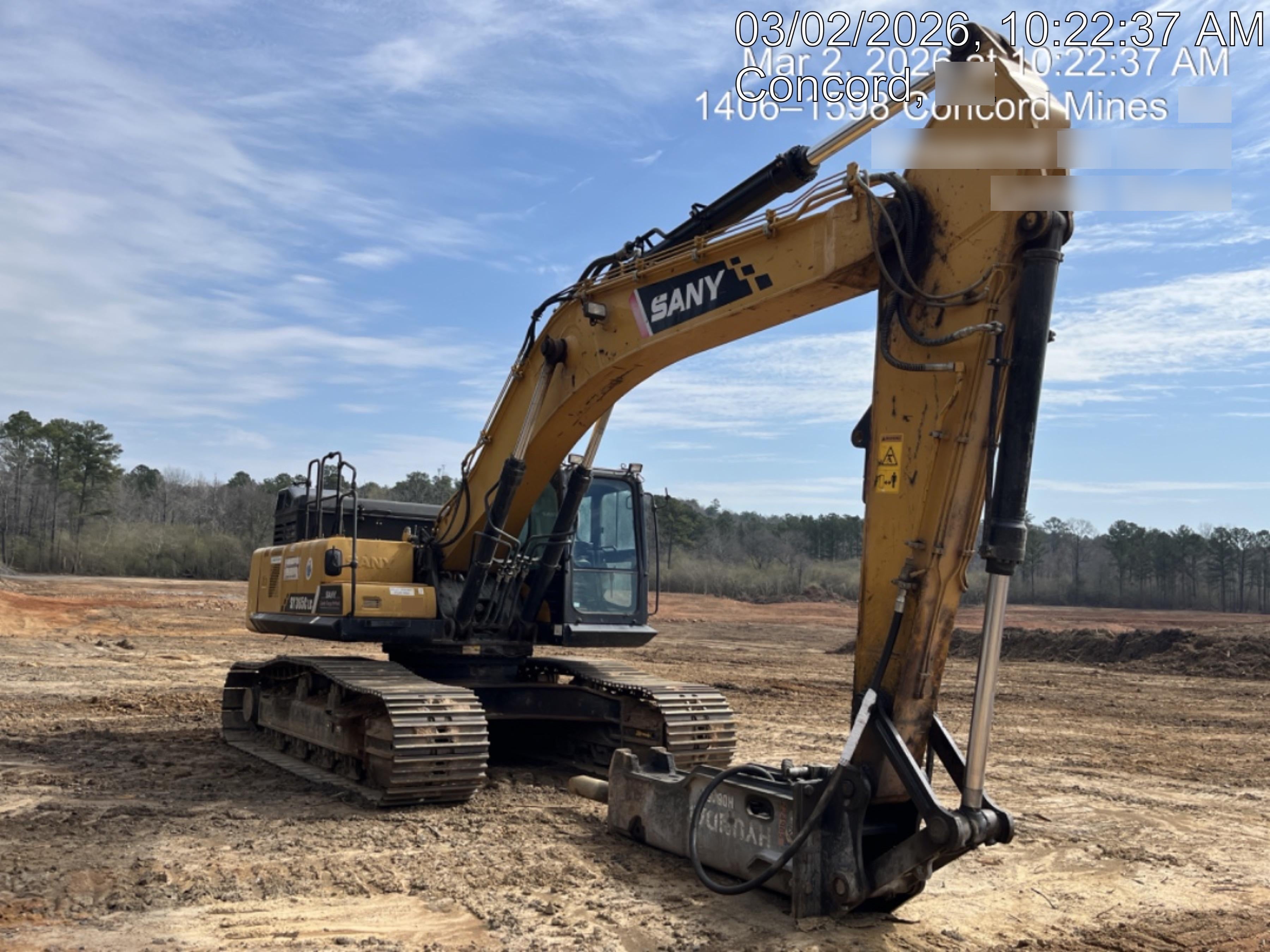 2020 SANY SY365C LC