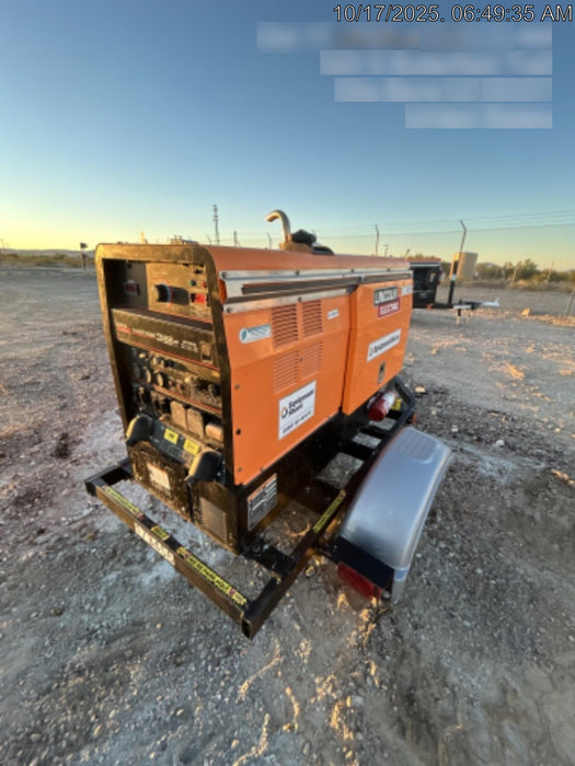 2021 Lincoln Electric Vantage 322 Vantage 322 Ready Pak 3 w/ Decals, ORANGE (includes trailer, cable rack, fender light kit) NO Telematics