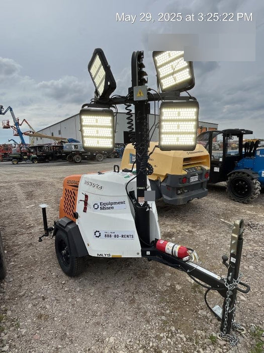 2023 Generac MLT2 Diesel, Flex Switch 120V Input, Powerzone Controller, (4) 320W LED Lights, 4kW Generator, 39.9 Gal Fuel Tank, 2" Ball, T3