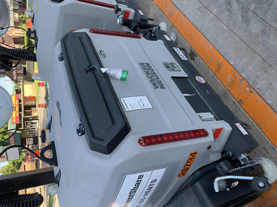 2018 Wacker Neuson LTV6L-MH Wacker Neuson LTV6L Mobile Light Tower w/Fuel Level Sensor Installed
