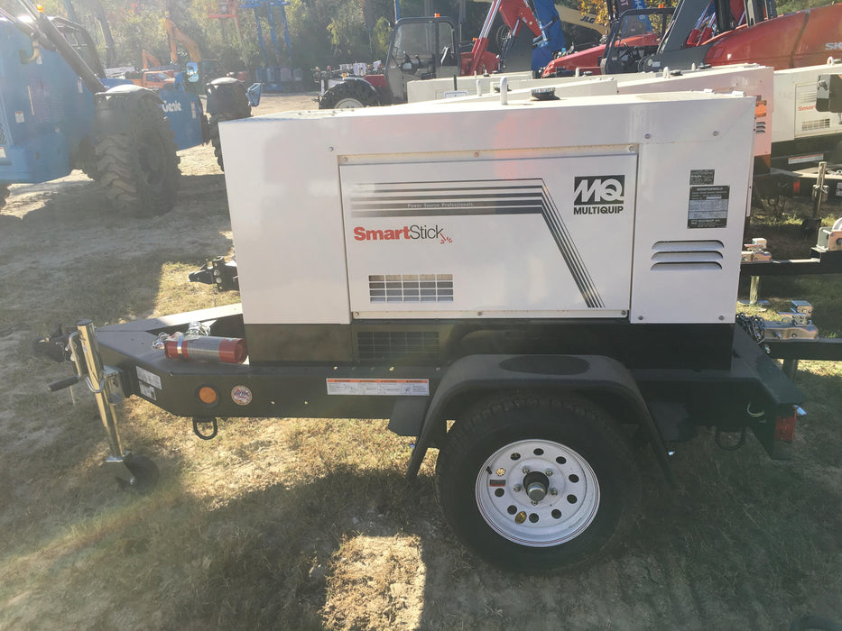 2017 Multiquip DLW400ESA4 MultiQuip 400 amp Welder, 14kW, 120/240V, T4F Kubota + 100' welding cable set