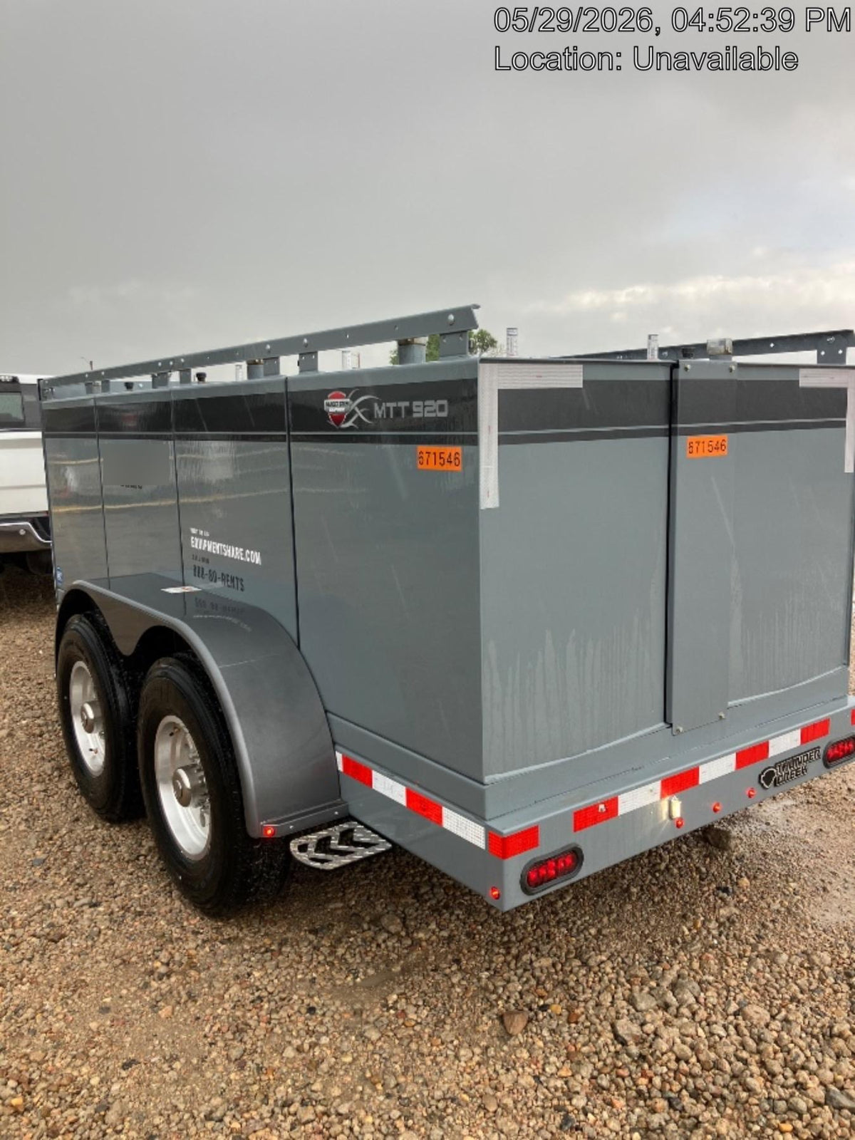 2026 THUNDER CREEK MTT920 - Hazmat not required