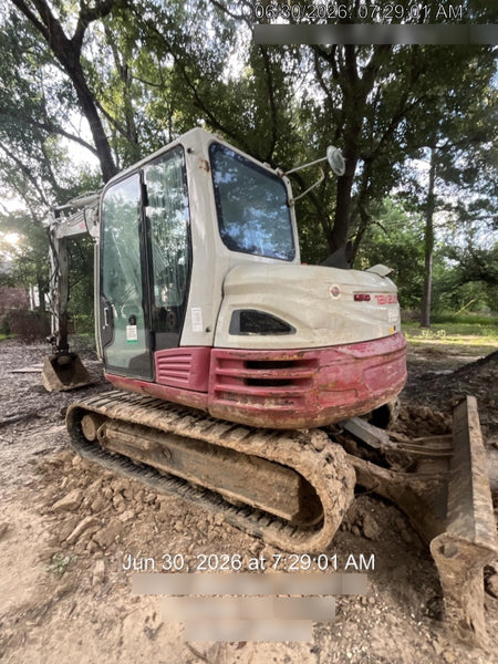 2019 Takeuchi TB290 Takeuchi TB290 Cab/Heat/AC w/Rubber Tracks, Auxiliary Hydraulics, Dozer Blade, Manual QC, 18/24/36" Buckets, Hydraulic Thumb Installed