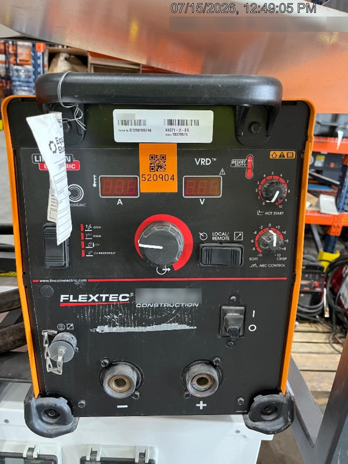 2025 LINCOLN ELECTRIC FLEXTEC 350X