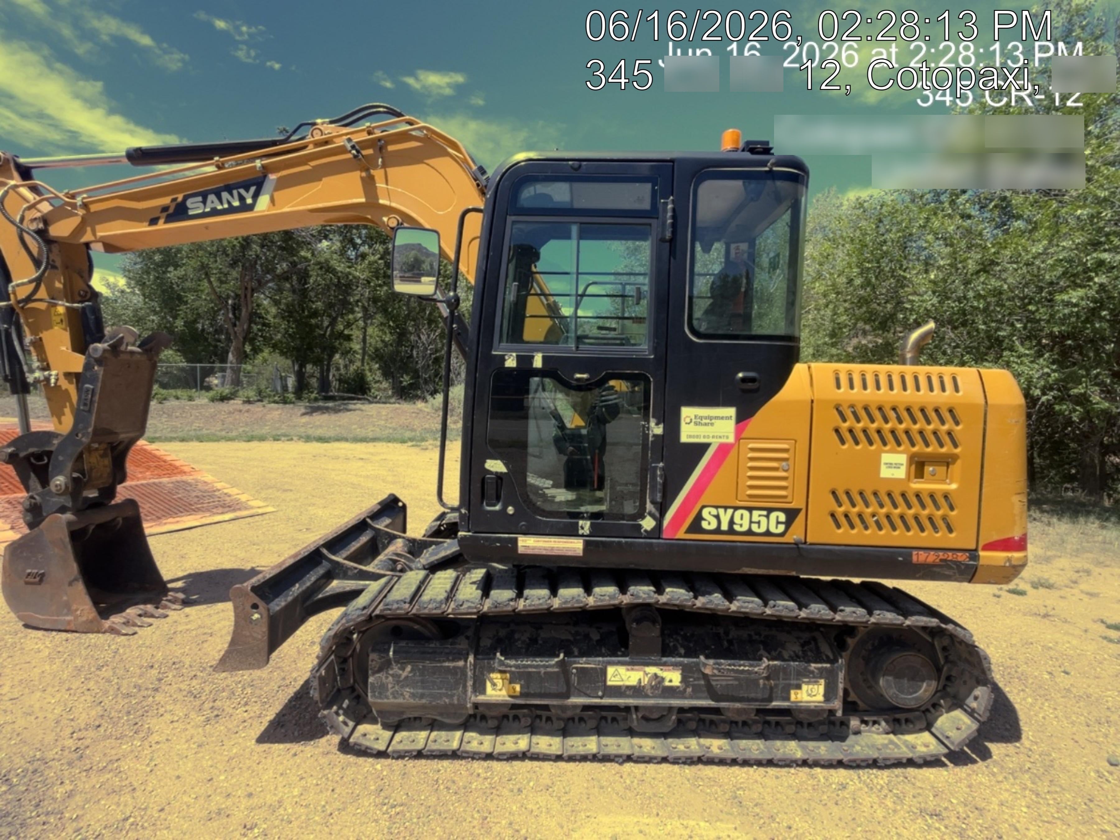 2021 SANY SY95R