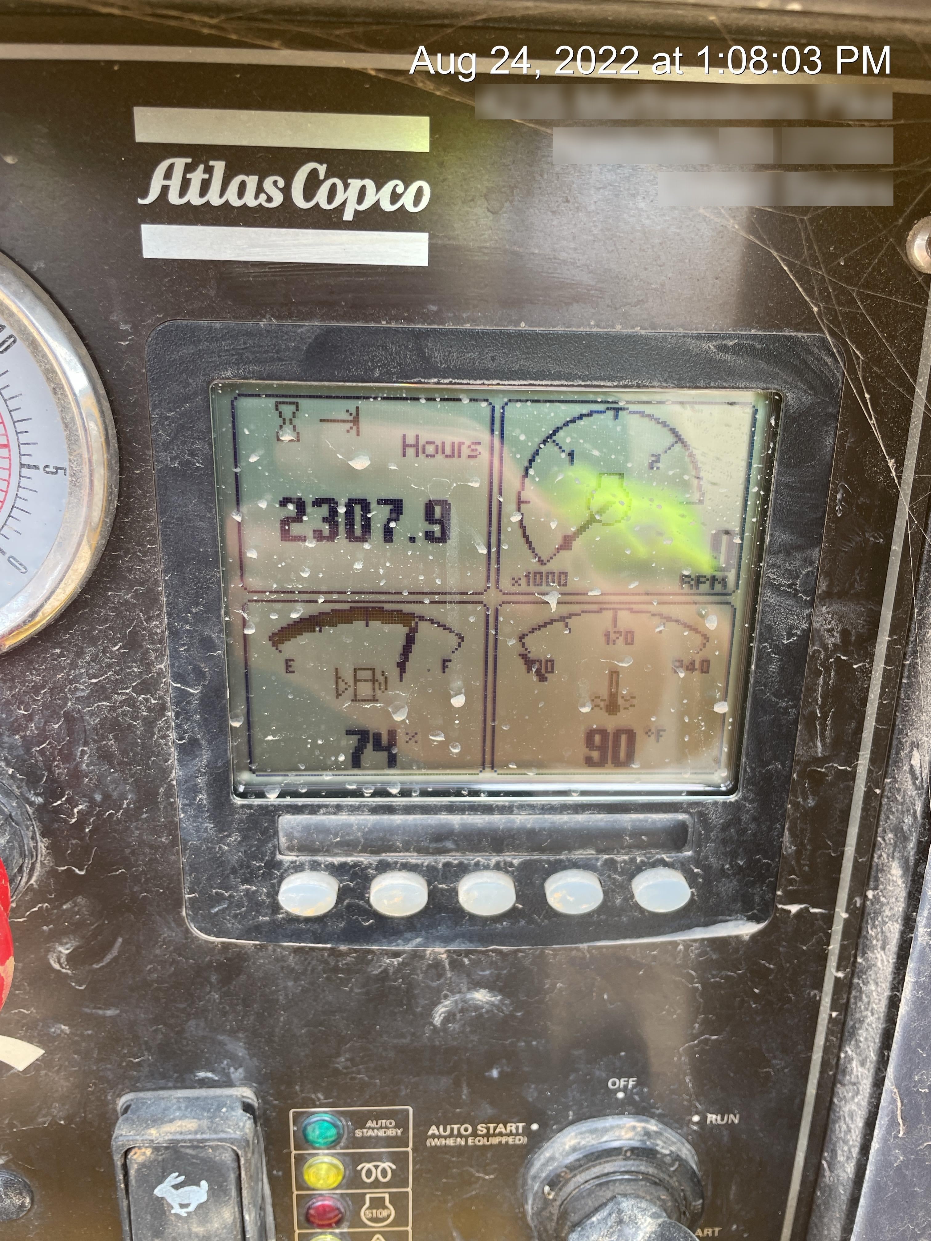 2020 ATLAS COPCO PAS 100 HF CS Enclosed