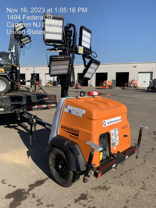 2023 Generac MLT2 Diesel, Flex Switch 120V Input, Powerzone Controller, (4) 320W LED Lights, 4kW Generator, 39.9 Gal Fuel Tank, 2" Ball, T3