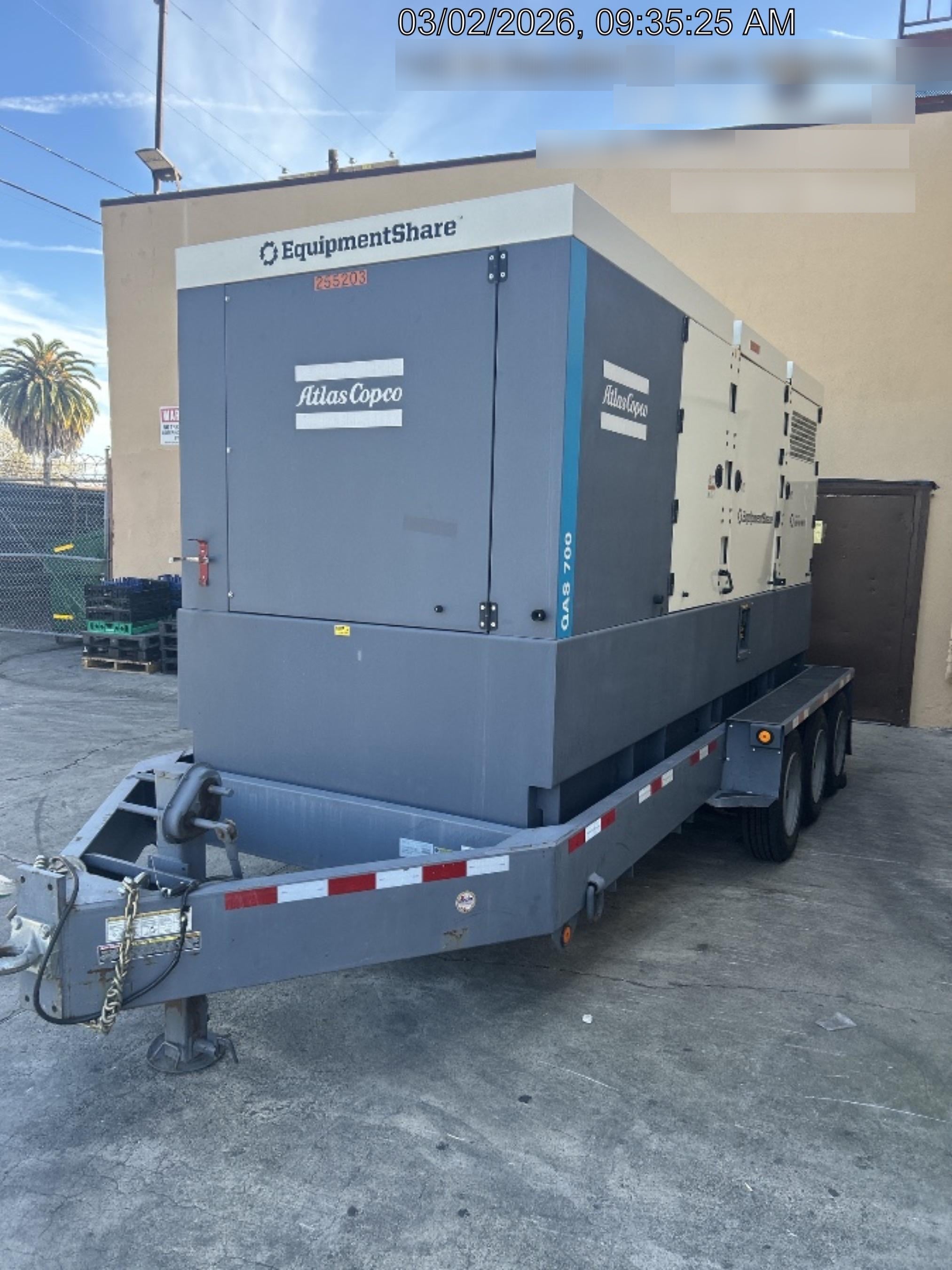 2022 ATLAS COPCO QAS 700