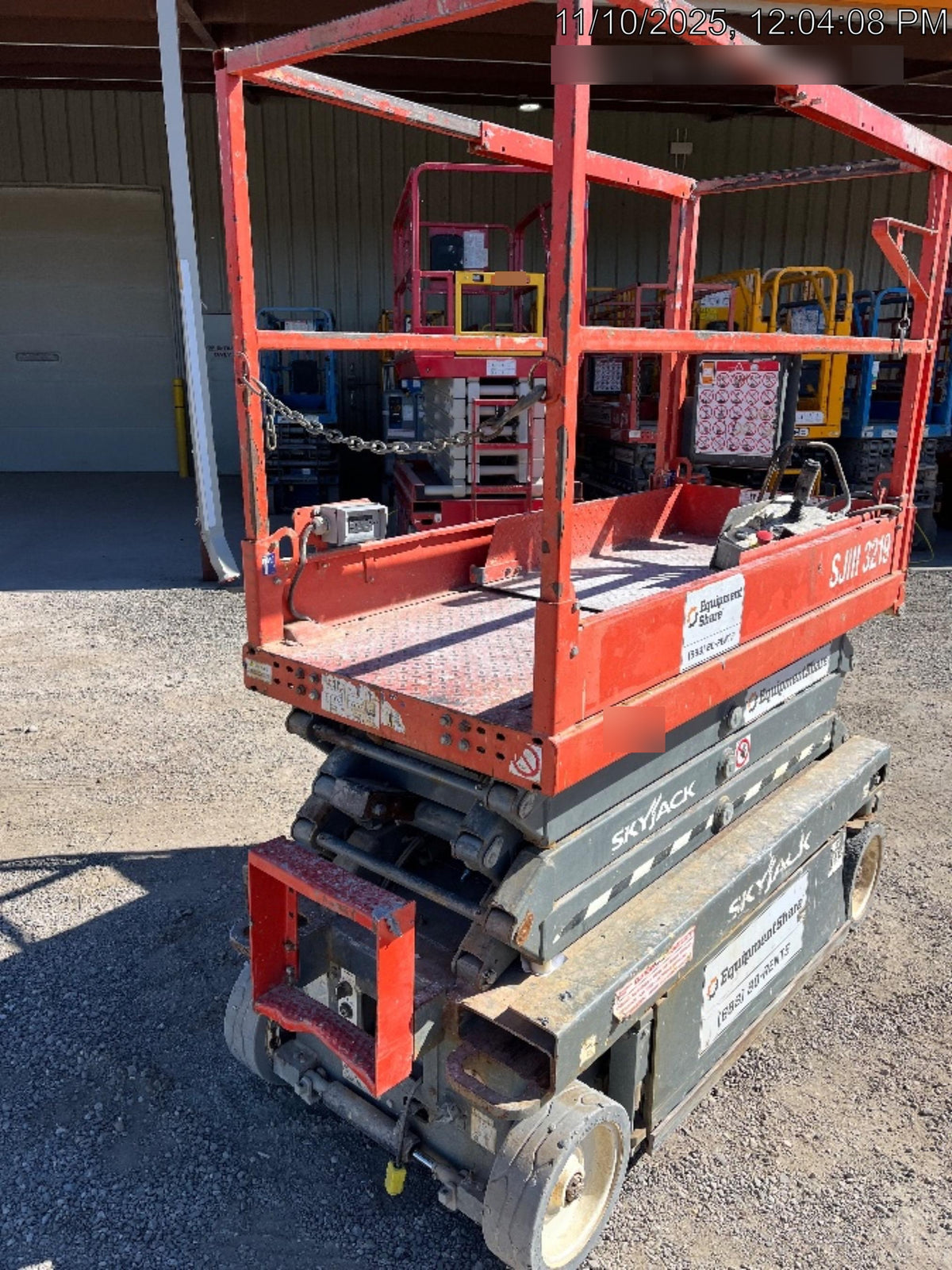 2019 Skyjack SJIII-3219 Standard Options, Trojan Batteries