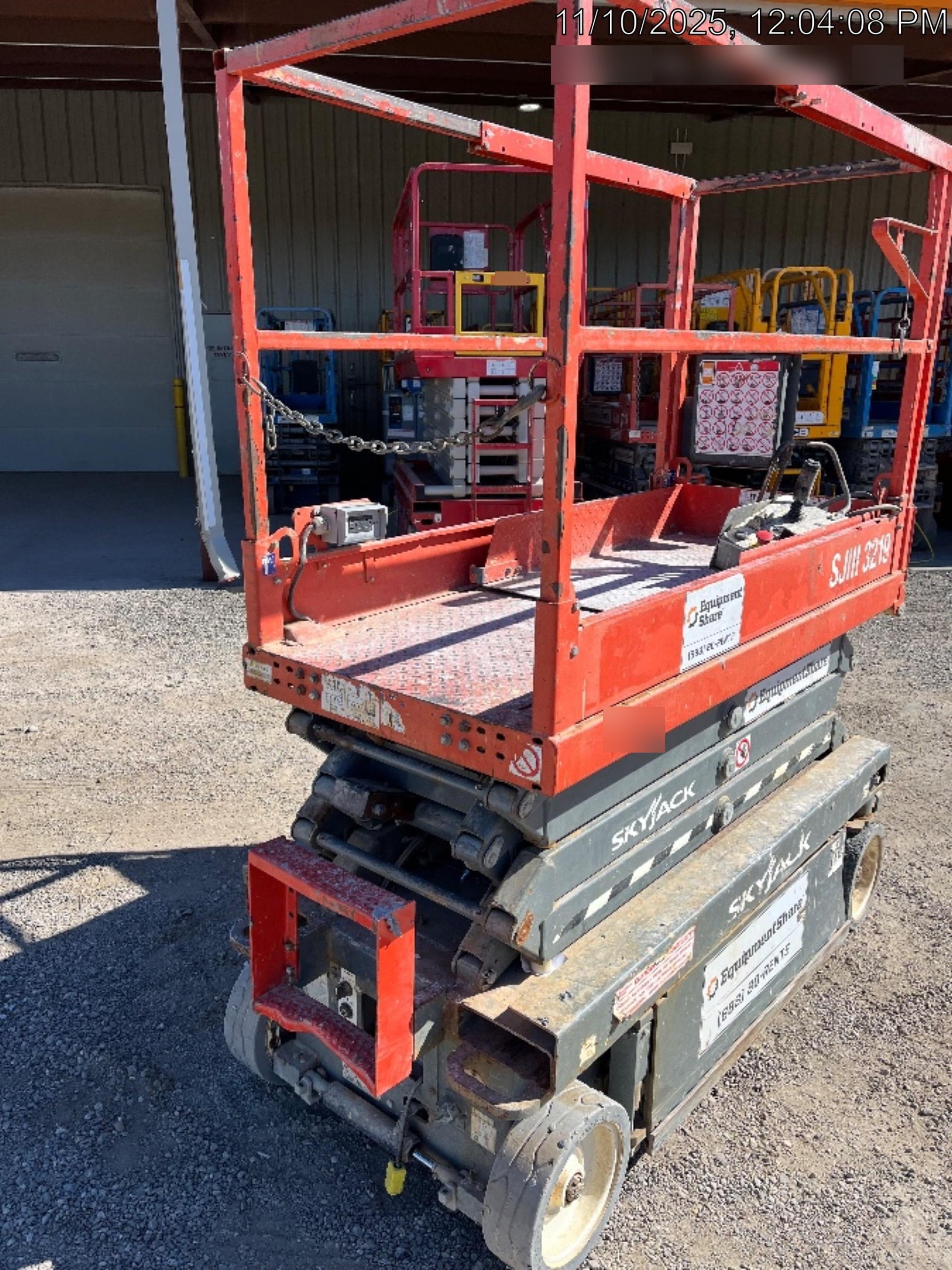 2019 Skyjack SJIII-3219 Standard Options, Trojan Batteries