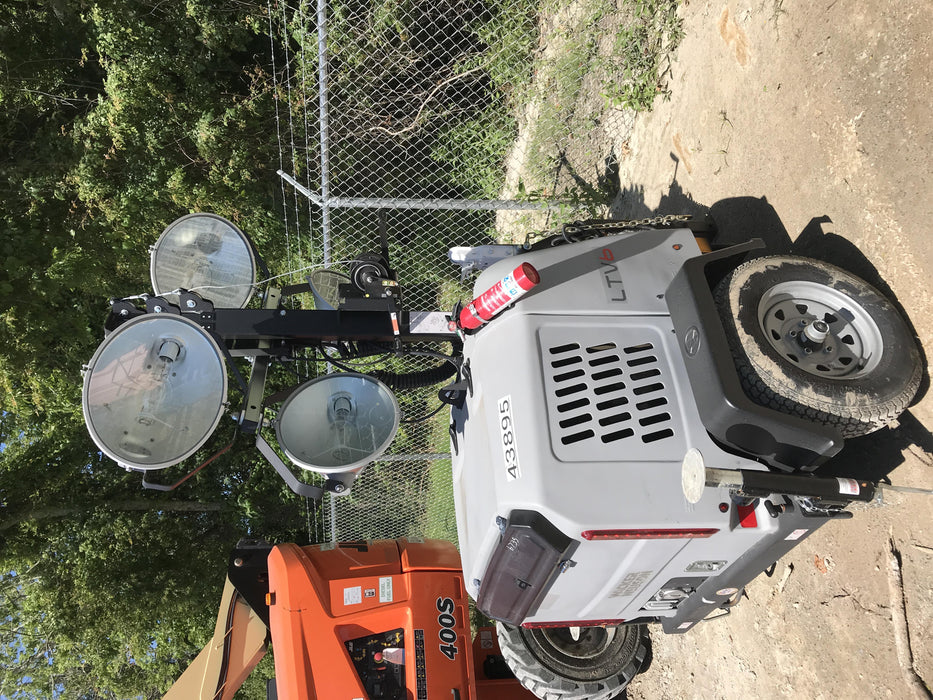 2019 Wacker Neuson LTV6L-MH Wacker Neuson LTV6L Mobile Light Tower w/Fuel Level Sensor Installed