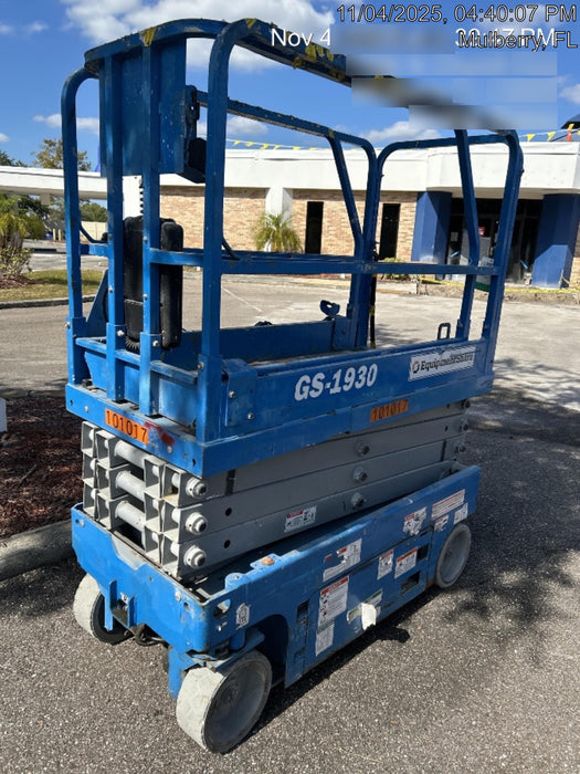 2020 Genie GS-1930 Fixed rails with chain entry gate - Pre A92.20