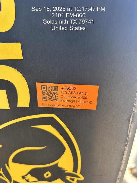 2024 BIG ASS FANS Cool Space 400