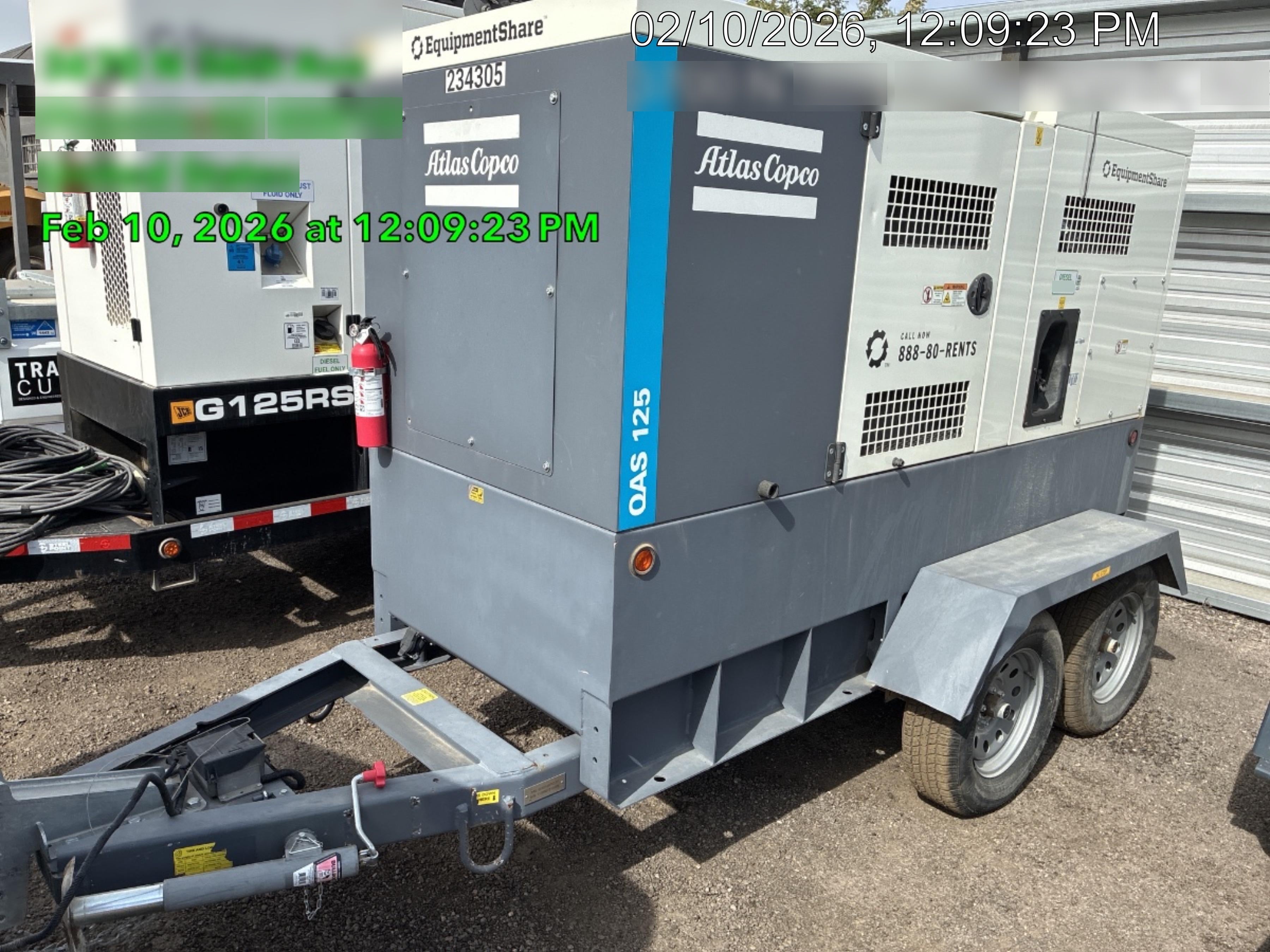2022 ATLAS COPCO QAS 125