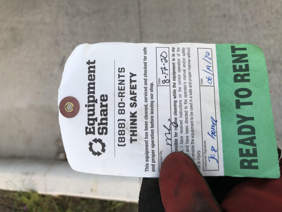 2019 Genie GS-1930 Fixed rails with chain Entry