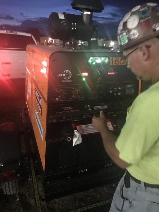 2021 Lincoln Electric Vantage 549X Ready Pak 3, ORANGE (includes trailer, cable rack, fender light kit)