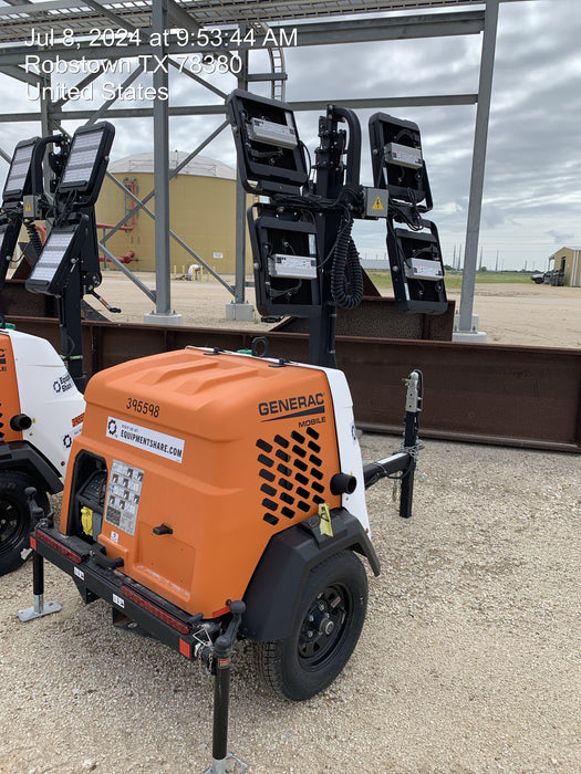 2024 Generac MLT2 Diesel, Flex Switch 120V Input, Powerzone Controller, 
(4) 320W LED Lights, 4kW Generator, 39.9 Gal Fuel Tank, 2" Ball, T3