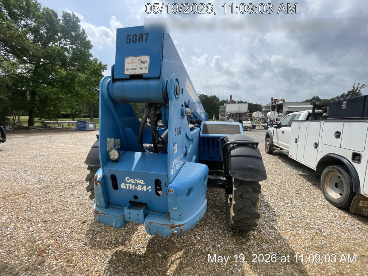 2017 Genie GTH-844 Genie GTH-844, Solid Tires, 60" carriage/forks, Open ROPS, Work Lights