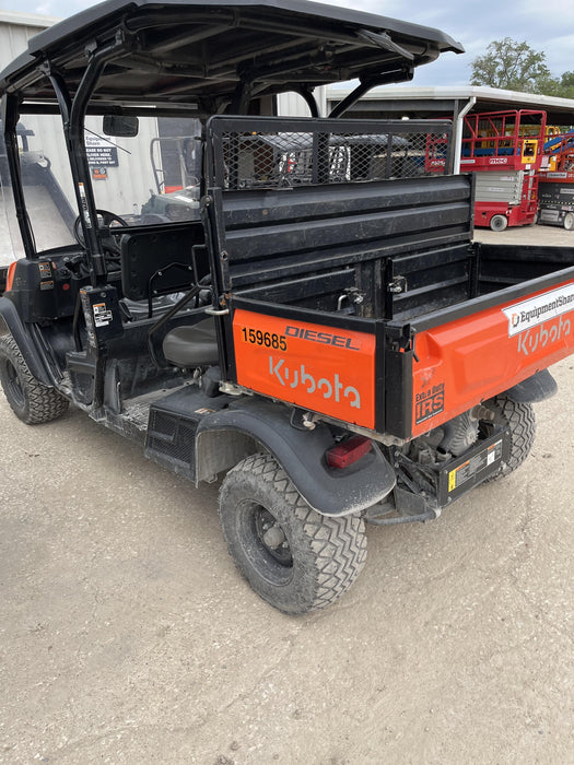 2021 Kubota RTV-X1140W-H Plastic Canopy, Windshield Acrylic Clear, LED Strobe Light, Wire Harness Kit, Back up Alarm