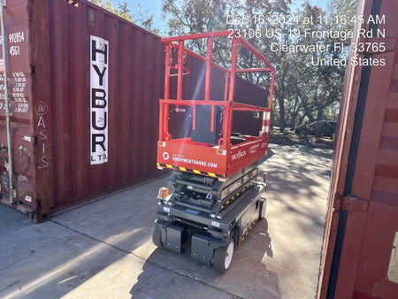 2024 Skyjack SJ3219 Electric Drive, Sld NM Tires, DBcns, RFRails, Power to Platform, T3 + Access Control