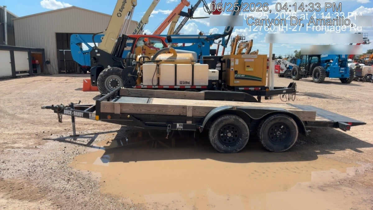 2023 BUCK DANDY 16' Light Duty Tilt Car Hauler