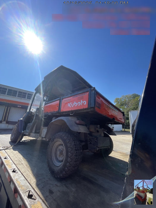 2020 Kubota RTV-X1140W-H Plastic Canopy, Windshield Acrylic Clear, LED Strobe Light, Wire Harness Kit, Back up Alarm