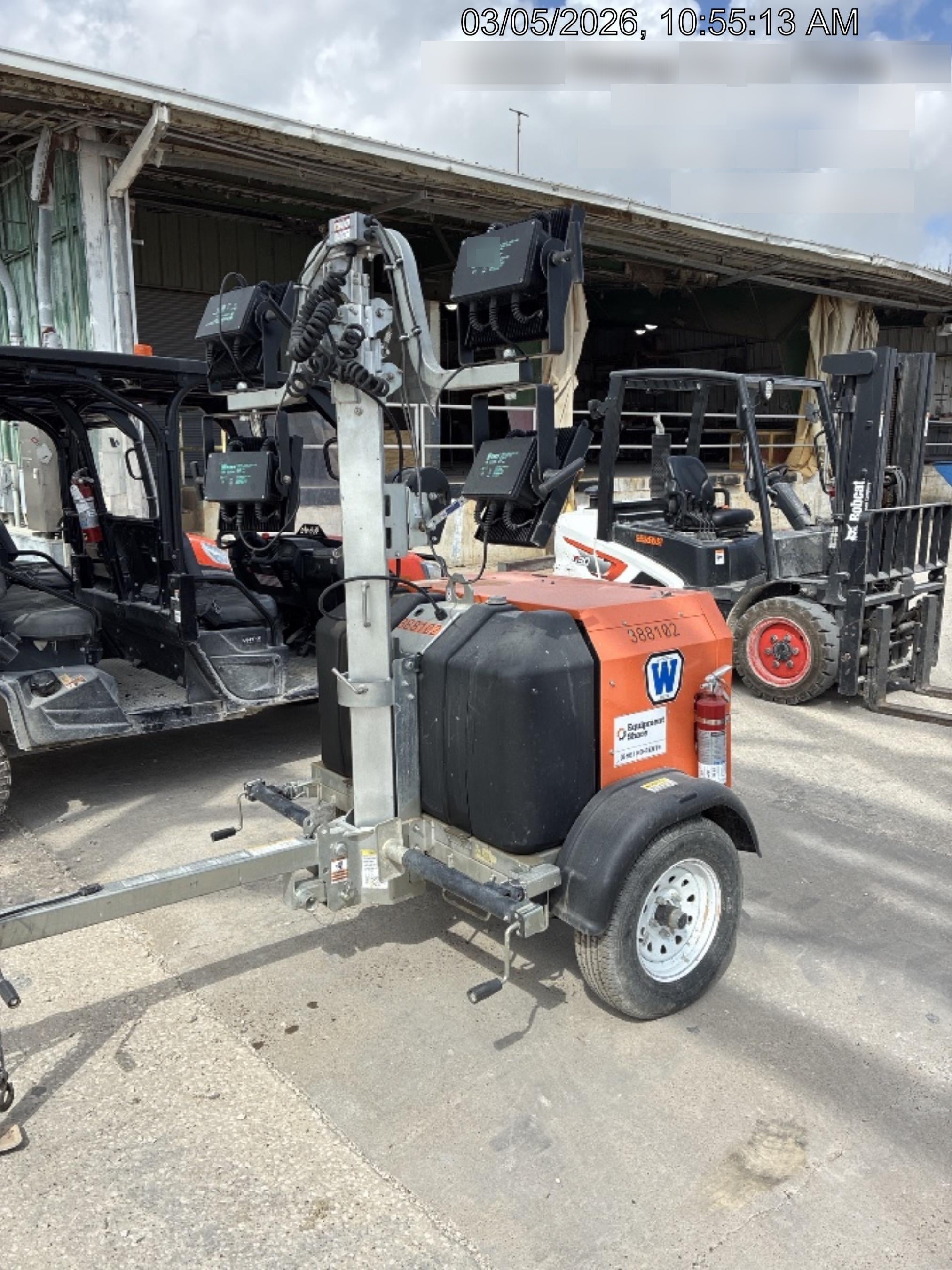 2024 Wanco WLTT-4MM4K Diesel, Deep Sea Controller, Shore Power Plug, Auto Start, (4) 350W LED Floodlights, 4kW Generator, 60 Gal Fuel Tank, 2" Ball, T3