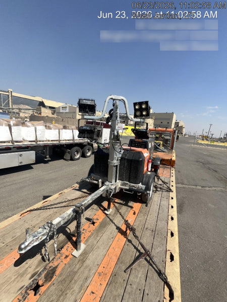 2024 Wanco WLTT-4MM4K Diesel, Deep Sea Controller, Shore Power Plug, Auto Start, (4) 350W LED Floodlights, 4kW Generator, 60 Gal Fuel Tank, 2" Ball, T3
