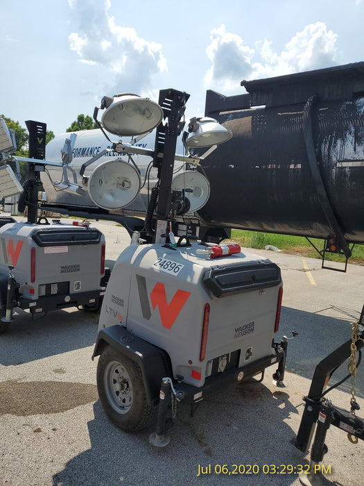 2019 Wacker Neuson LTV6L-MH Wacker Neuson LTV6L Mobile Light Tower w/Fuel Level Sensor Installed