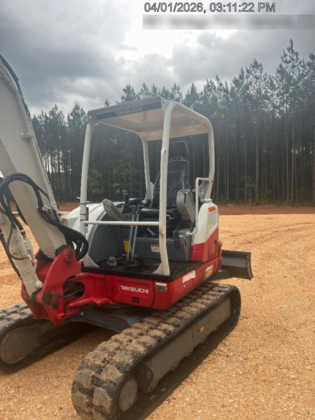 2022 TAKEUCHI TB250-2R