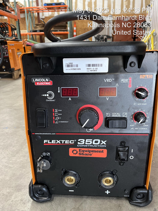 2025 LINCOLN ELECTRIC FLEXTEC 350X