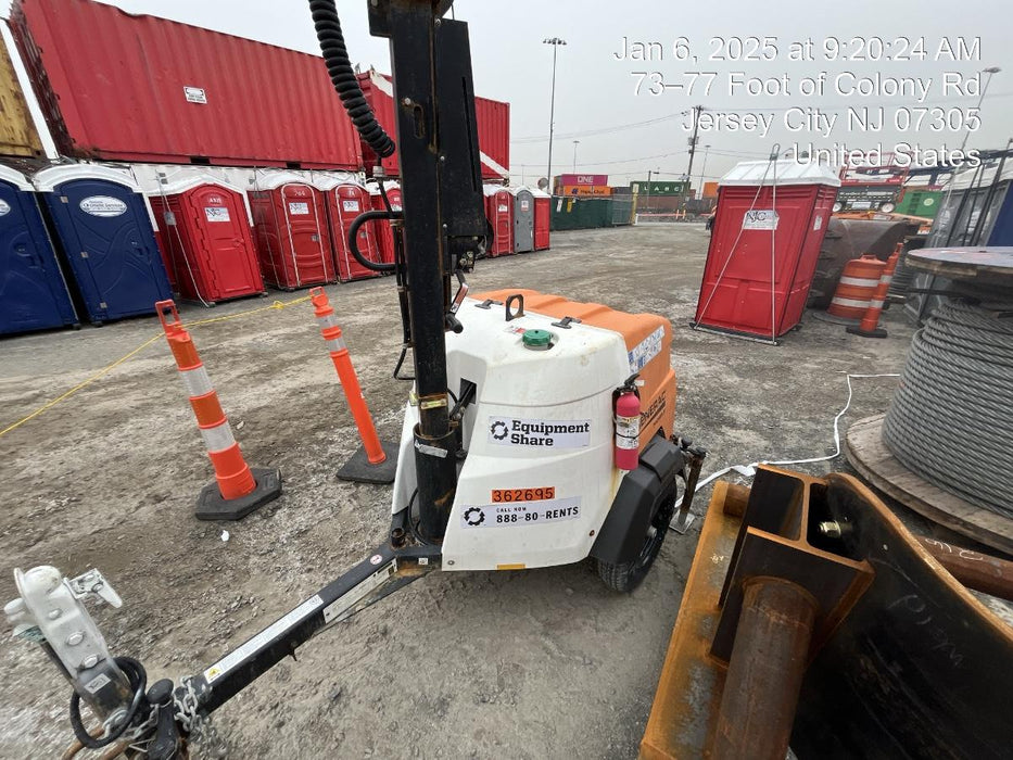 2023 Generac MLT2 Diesel, Flex Switch 120V Input, Powerzone Controller, 
(4) 320W LED Lights, 4kW Generator, 39.9 Gal Fuel Tank, 2" Ball, T3