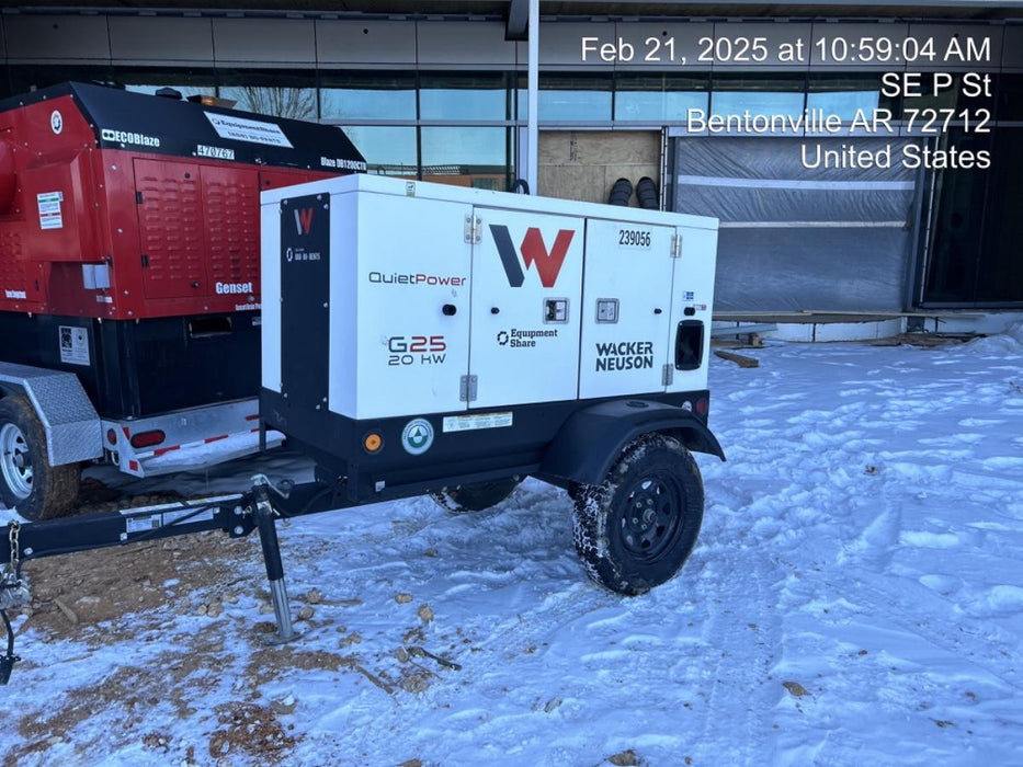 2022 WACKER NEUSON G25