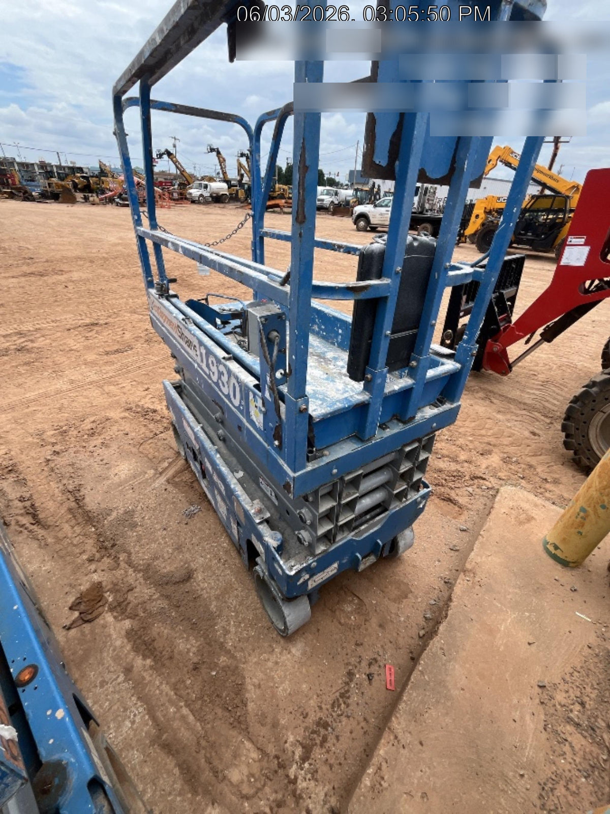 2018 Genie GS-1930 Genie GS-1930 w/Fixed Rail, Chain Entry