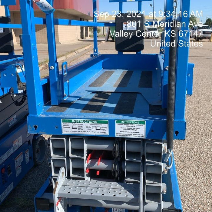 2020 Genie GS-1930 Fixed rails with chain entry gate - Pre A92.20