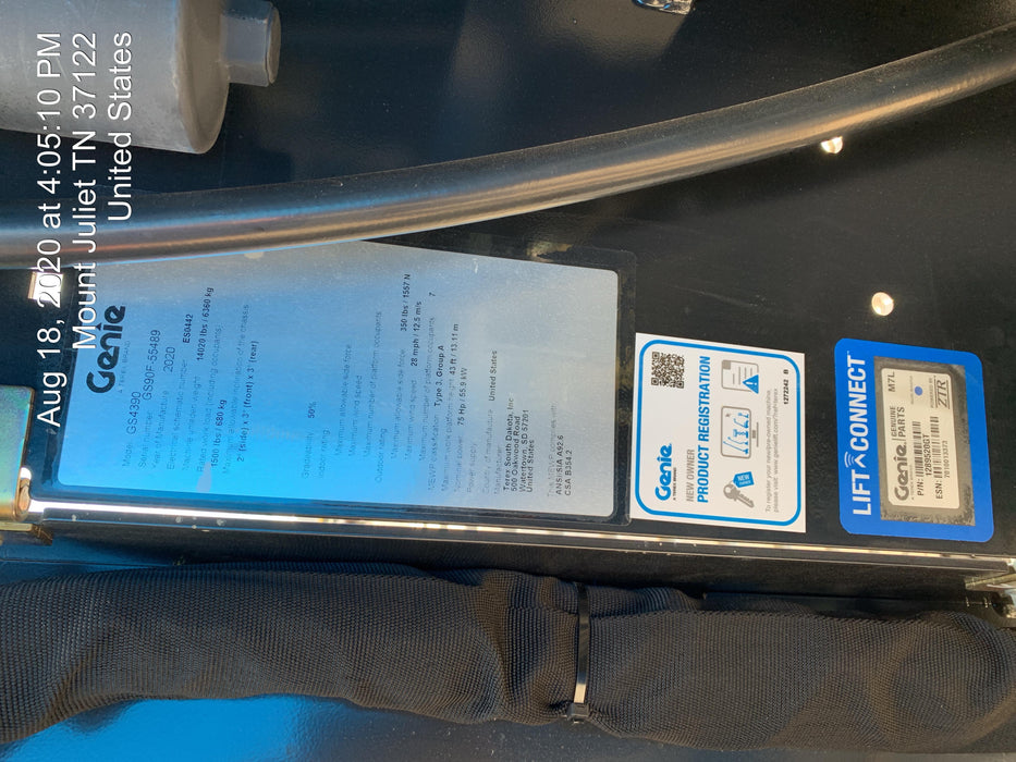 2020 GENIE GS-4390 RT