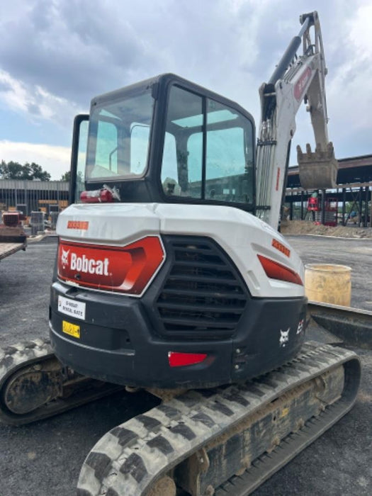 2022 Bobcat E50 Cab/Heat/Air, Rubber Tracks, Manual QC, Hydraulic Thumb