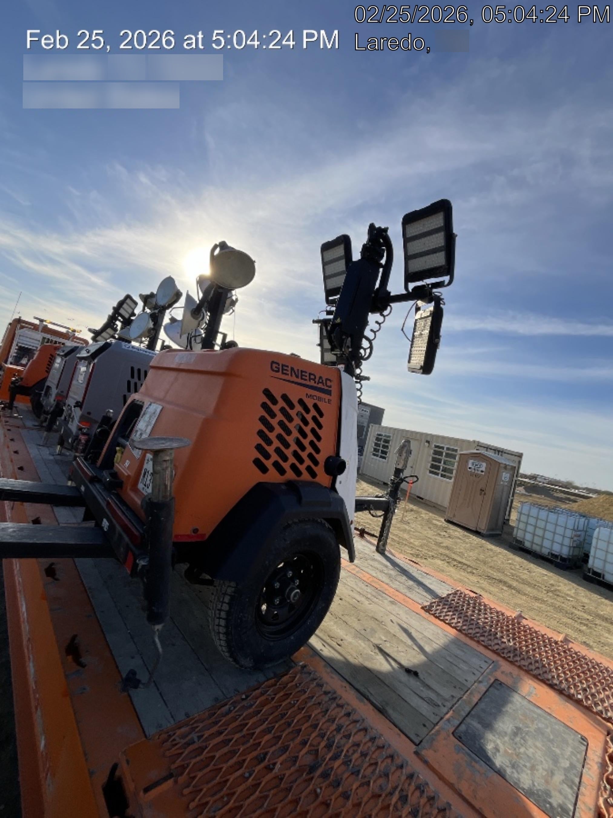 2024 Generac MLT2 Diesel, Flex Switch 120V Input, Powerzone Controller, 
(4) 320W LED Lights, 4kW Generator, 39.9 Gal Fuel Tank, 2" Ball, T3