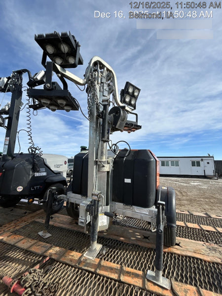 2024 Wanco WLTT-4MM4K Diesel, Deep Sea Controller, Shore Power Plug, Auto Start, (4) 350W LED Floodlights, 4kW Generator, 60 Gal Fuel Tank, 2" Ball, T3