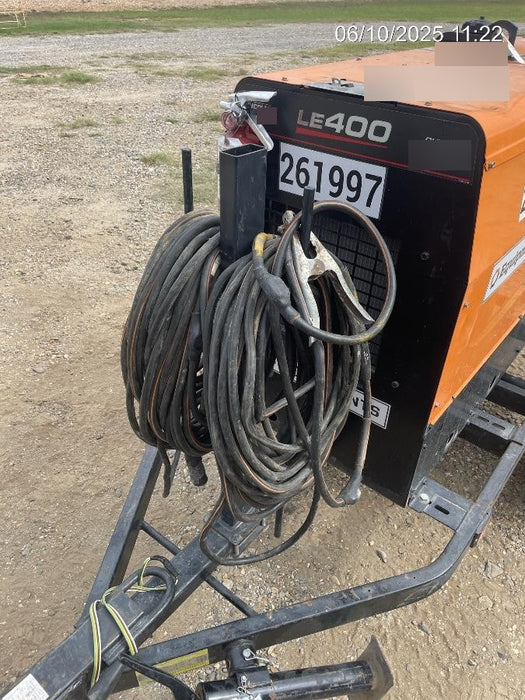 2022 Lincoln Electric LE400 Kubota V1505, Trlr, Cable Rack, Light Kit, ES Decals, T3