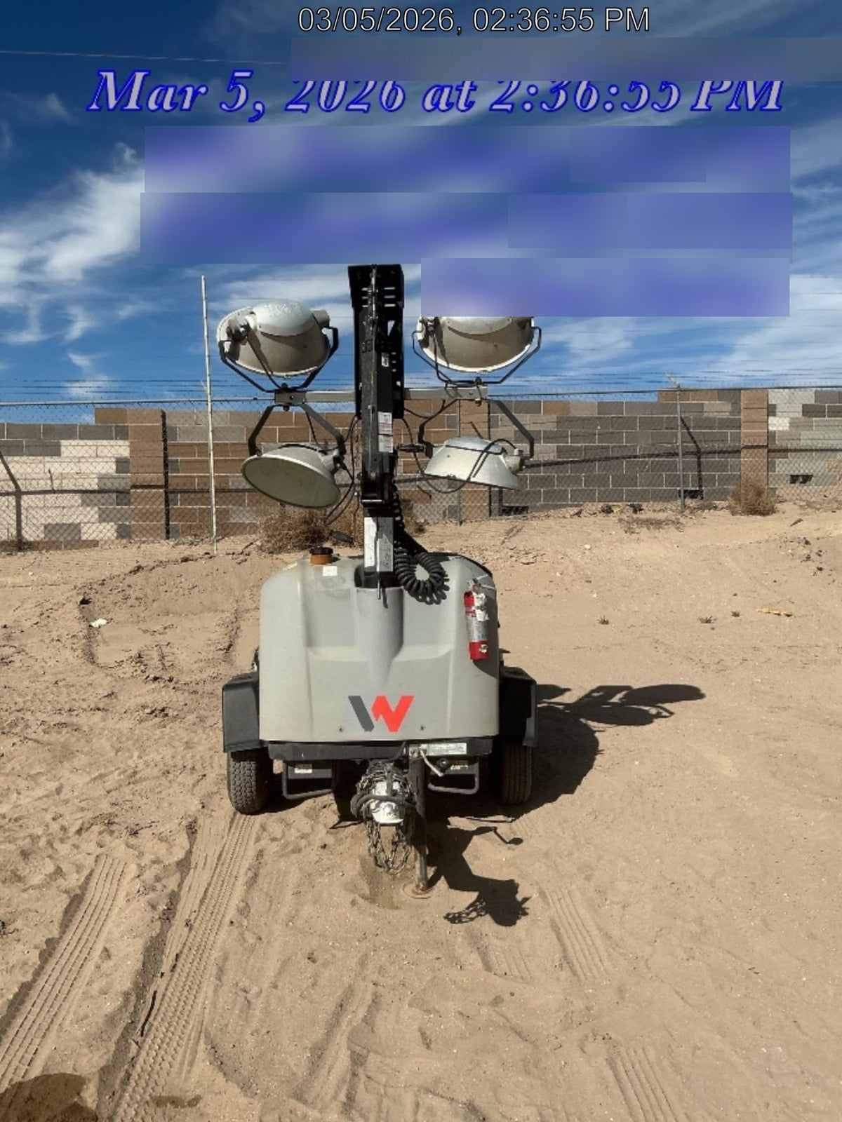 2019 Wacker Neuson LTV6L-MH Standard Options, ES Track Hardware, Fuel Level Sensor