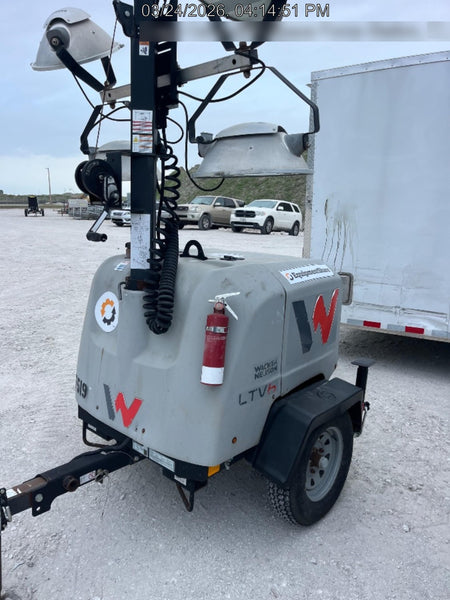 2018 Wacker Neuson LTV6K-MH Wacker Neuson LTV6K Mobile Light Tower w/Fuel Level Sensor Installed