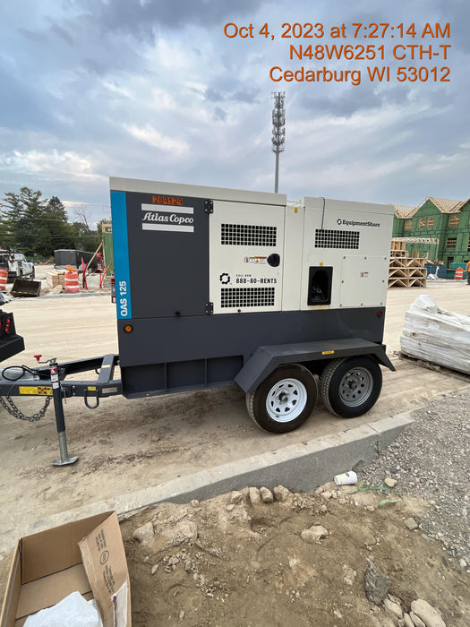 2023 ATLAS COPCO QAS 125
